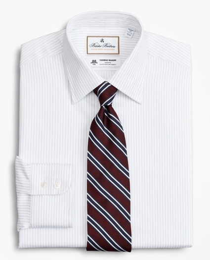 Luxury Collection Regent Regular-Fit Dress Shirt, Franklin Spread Collar Fine Stripe, image 1