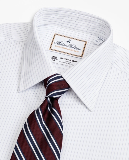 Luxury Collection Regent Regular-Fit Dress Shirt, Franklin Spread Collar Fine Stripe, image 2