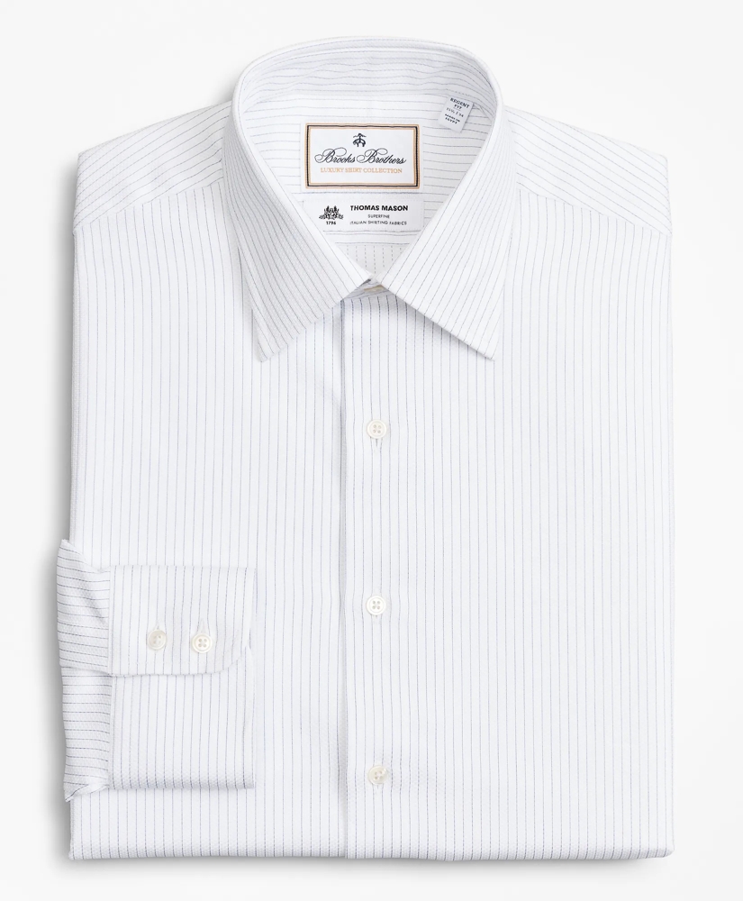 Luxury Collection Regent Regular-Fit Dress Shirt, Franklin Spread Collar Fine Stripe, image 4