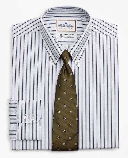 Luxury Collection Regent Regular-Fit Dress Shirt, Button-Down Collar Stripe, image 1