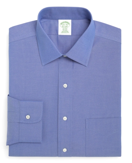 Milano Slim-Fit Dress Shirt, Non-Iron Spread Collar, image 4