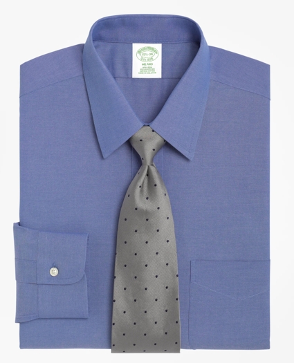 Milano Slim-Fit Dress Shirt, Non-Iron Point Collar, image 1