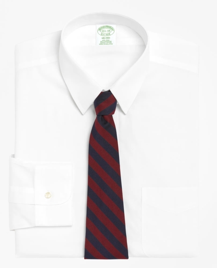 Milano Slim-Fit Dress Shirt, Non-Iron Tab Collar, image 1