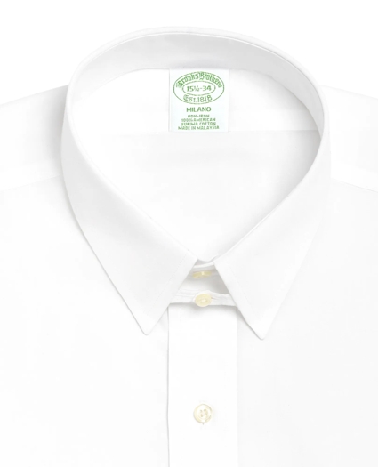 Milano Slim-Fit Dress Shirt, Non-Iron Tab Collar, image 2