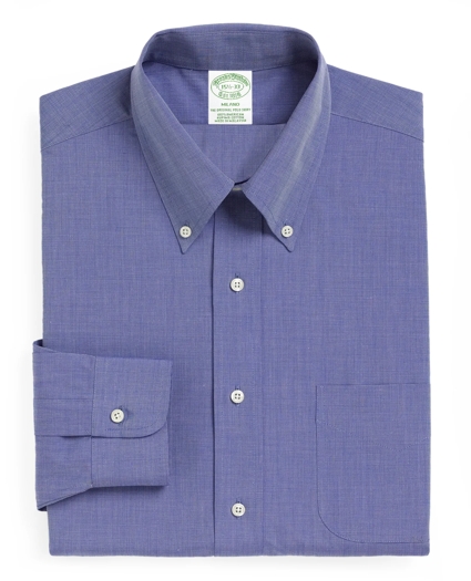 Milano Slim-Fit Dress Shirt, Button-Down Collar, image 4