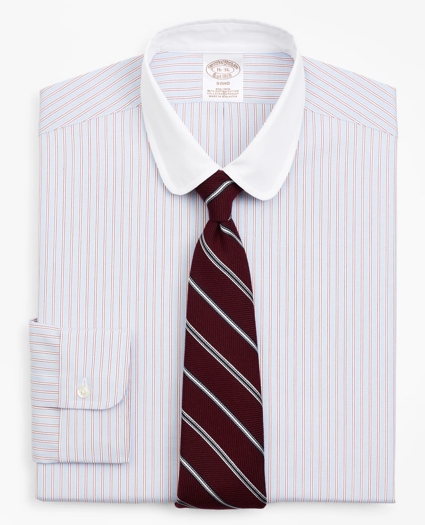 Stretch Soho Extra-Slim Fit Dress Shirt, Double-Stripe, image 1