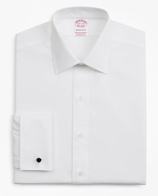 Stretch Madison Relaxed-Fit Dress Shirt, Non-Iron Twill