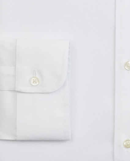 Stretch Regent Regular-Fit  Dress Shirt, Non-Iron Pinpoint English Collar, image 3