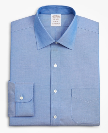 Stretch Soho Extra-Slim-Fit Dress Shirt, Non-Iron Pinpoint Ainsley Collar, image 4