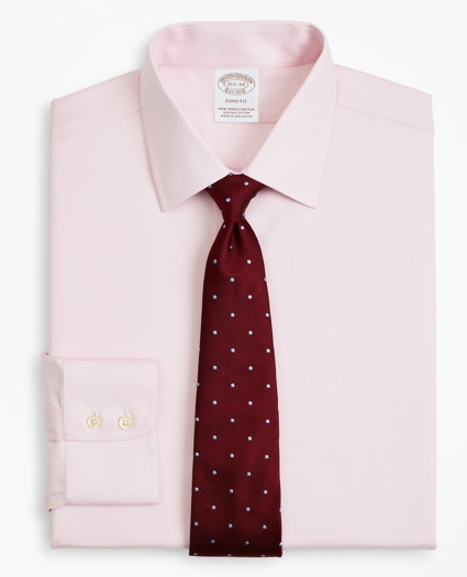 Stretch Soho Extra-Slim-Fit Dress Shirt, Non-Iron Twill Ainsley Collar, image 1