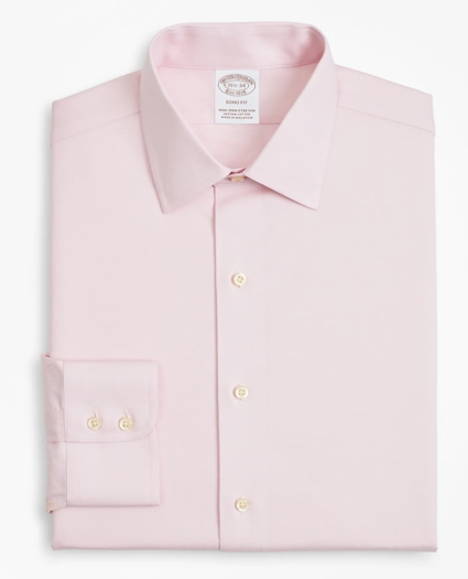 Stretch Soho Extra-Slim-Fit Dress Shirt, Non-Iron Twill Ainsley Collar, image 4