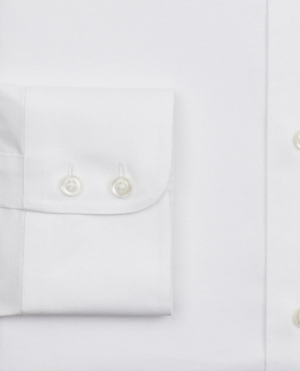 Stretch Milano Slim-Fit Dress Shirt, Non-Iron Royal Oxford Ainsley Collar, image 3