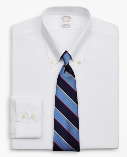 Stretch Soho Extra-Slim-Fit Dress Shirt, Non-Iron Royal Oxford Button-Down Collar, image 1