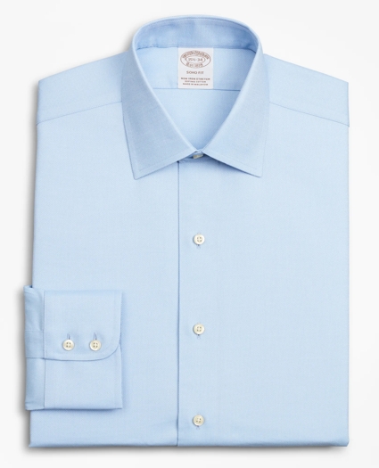 Stretch Soho Extra-Slim-Fit Dress Shirt, Non-Iron Royal Oxford Ainsley Collar, image 4