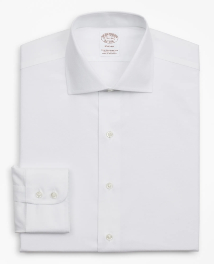 Stretch Soho Extra-Slim-Fit Dress Shirt, Non-Iron Royal Oxford English Collar, image 4