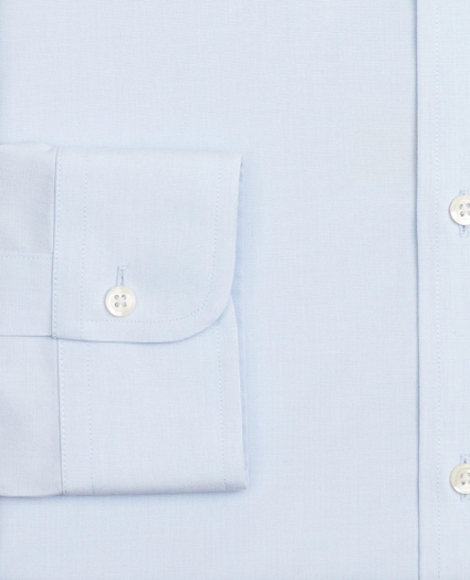 Stretch Regent Regular-Fit Dress Shirt, Non-Iron Poplin Button-Down Collar End-on-End, image 3