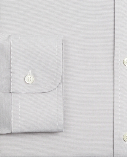 Stretch Regent Regular-Fit Dress Shirt, Non-Iron Poplin Ainsley Collar End-on-End, image 3