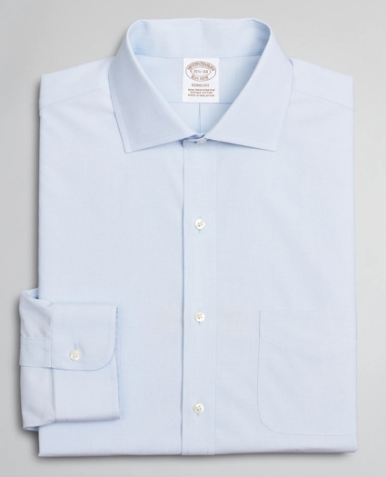 Stretch Soho Extra-Slim-Fit Dress Shirt, Non-Iron Poplin English Collar End-on-End, image 4