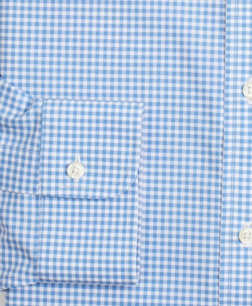 Stretch Regent Regular-Fit  Dress Shirt, Non-Iron Poplin Ainsley Collar Gingham, image 3