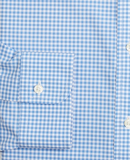 Stretch Regent Regular-Fit  Dress Shirt, Non-Iron Poplin Ainsley Collar Gingham, image 3