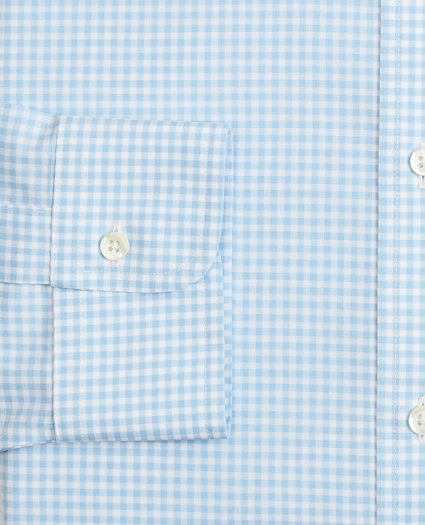 Stretch Regent Regular-Fit  Dress Shirt, Non-Iron Poplin Ainsley Collar Gingham, image 3