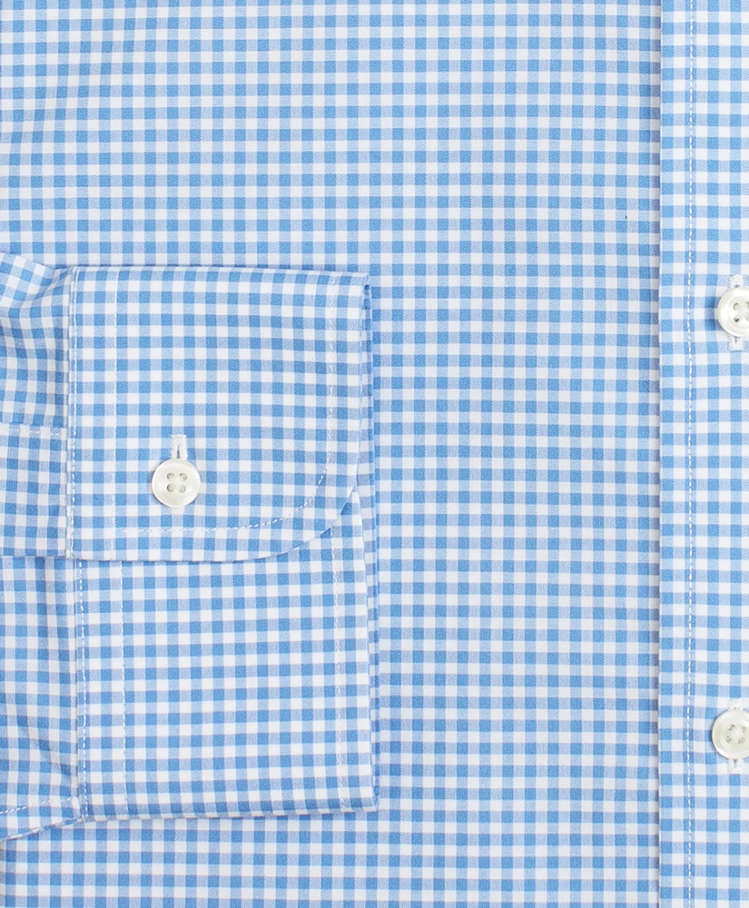 Stretch Soho Extra-Slim-Fit Dress Shirt, Non-Iron Poplin Button-Down Collar Gingham, image 3