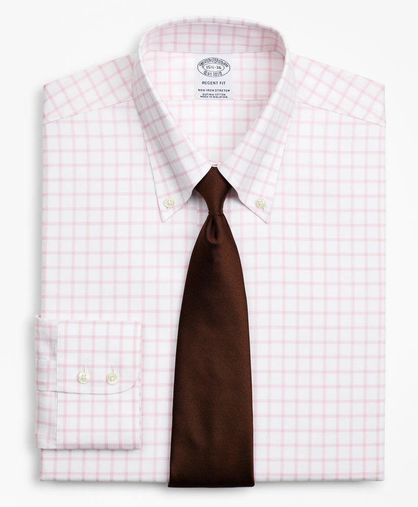 Stretch Regent Regular-Fit Dress Shirt, Non-Iron Twill Button-Down