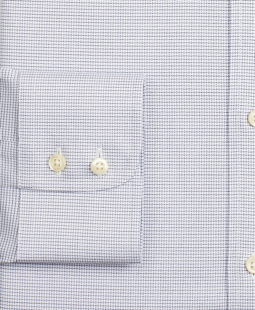 Stretch Soho Extra-Slim-Fit Dress Shirt, Non-Iron Twill Button-Down Collar Micro-Check, image 3