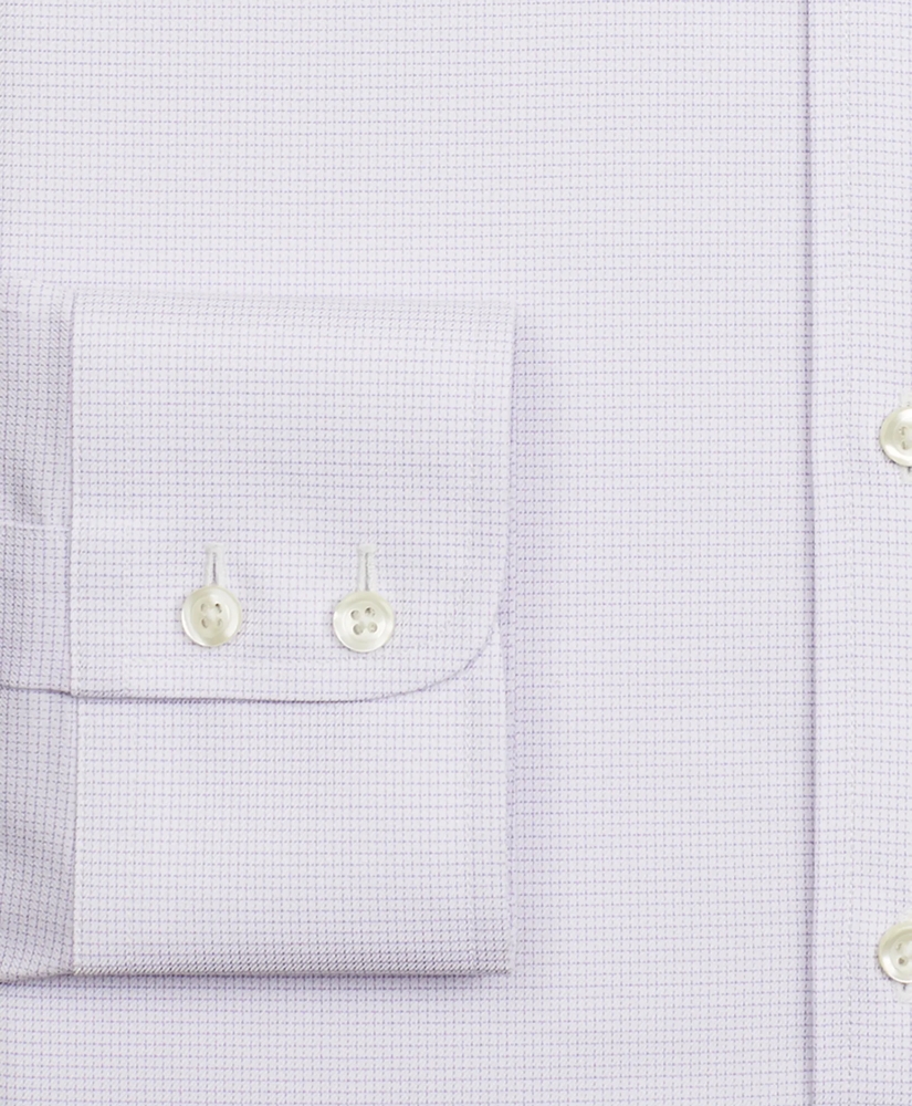 Stretch Soho Extra-Slim-Fit Dress Shirt, Non-Iron Twill Ainsley Collar Micro-Check, image 3