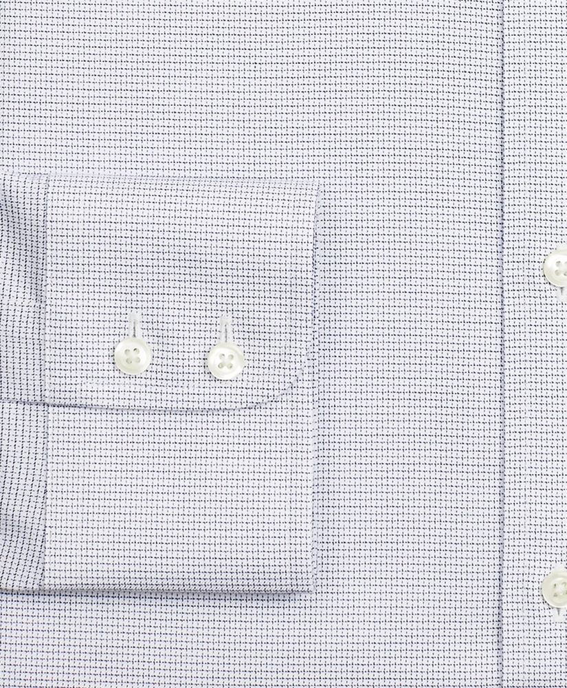 Stretch Soho Extra-Slim-Fit Dress Shirt, Non-Iron Twill Ainsley Collar Micro-Check, image 3