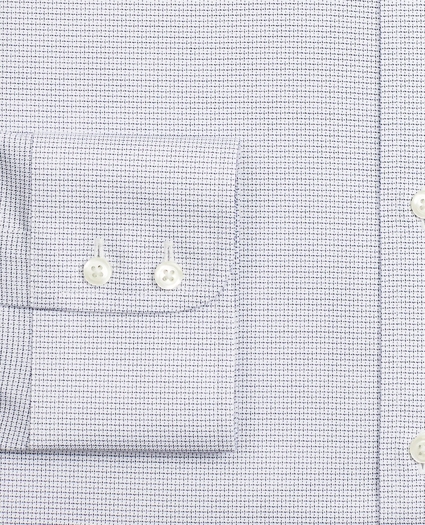 Stretch Soho Extra-Slim-Fit Dress Shirt, Non-Iron Twill Ainsley Collar Micro-Check, image 3