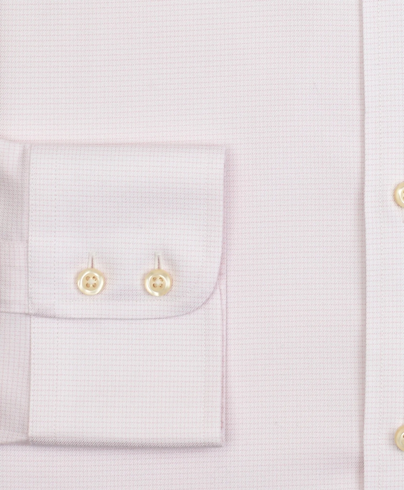 Stretch Soho Extra-Slim-Fit Dress Shirt, Non-Iron Twill Ainsley Collar Micro-Check, image 3