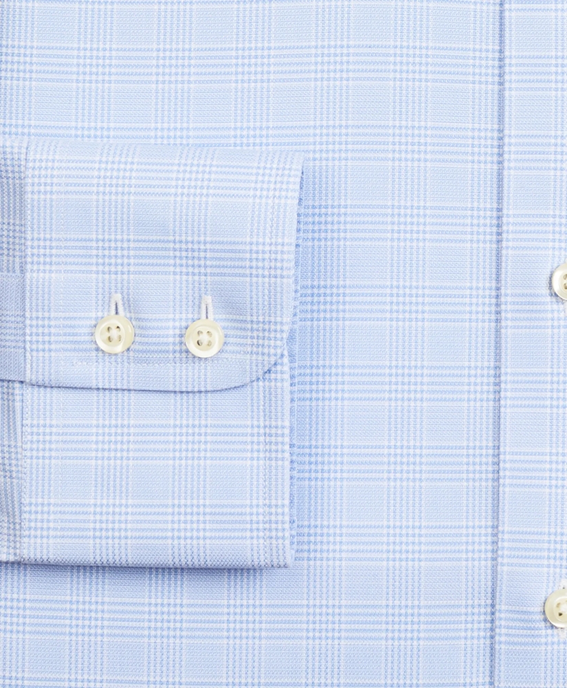 Stretch Soho Extra-Slim-Fit Dress Shirt, Non-Iron Royal Oxford Ainsley Collar Glen Plaid, image 3