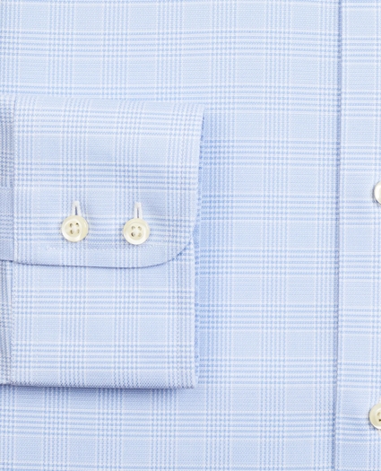 Stretch Soho Extra-Slim-Fit Dress Shirt, Non-Iron Royal Oxford Ainsley Collar Glen Plaid, image 3