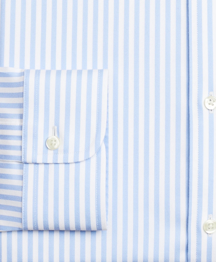 Stretch Regent Regular-Fit Dress Shirt, Non-Iron Twill Button-Down Collar Bold Stripe, image 3