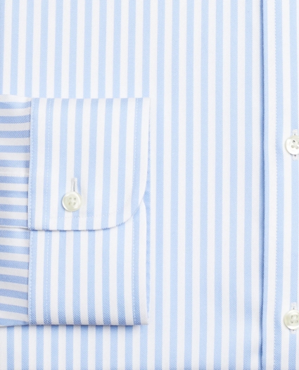 Stretch Regent Regular-Fit Dress Shirt, Non-Iron Twill Button-Down Collar Bold Stripe, image 3