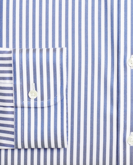 Stretch Regent Regular-Fit Dress Shirt, Non-Iron Twill Button-Down Collar Bold Stripe, image 3