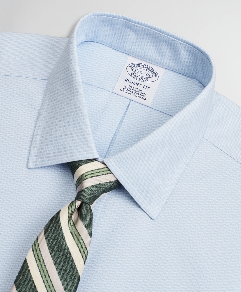Regent Regular-Fit Dress Shirt, Non-Iron Dobby Ainsley, image 2