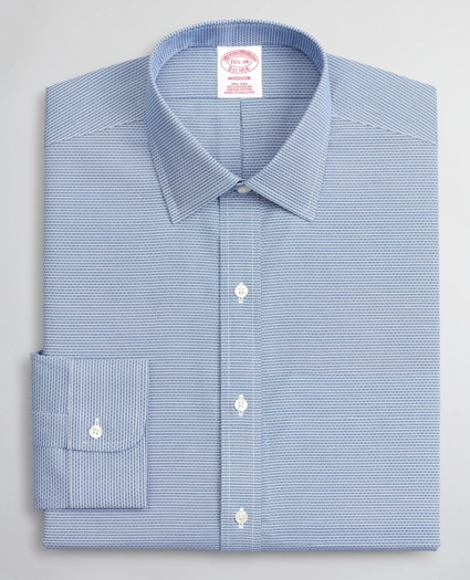 Madison Relaxed-Fit Dress Shirt, Non-Iron Dobby Ainsley, image 4
