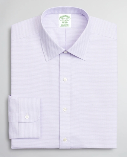 Milano Slim-Fit Dress Shirt, Non-Iron Dobby Ainsley, image 4