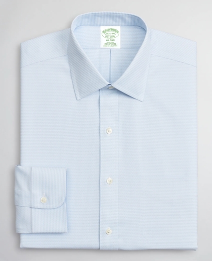 Milano Slim-Fit Dress Shirt, Non-Iron Dobby Ainsley, image 4
