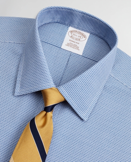 Soho Extra-Slim-Fit Dress Shirt, Non-Iron Dobby Ainsley, image 2