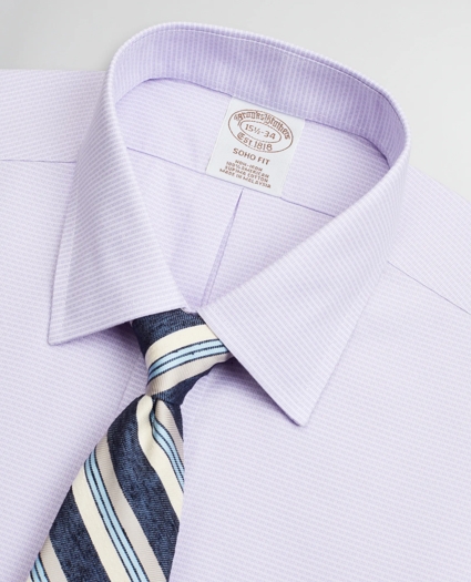 Soho Extra-Slim-Fit Dress Shirt, Non-Iron Dobby Ainsley, image 2