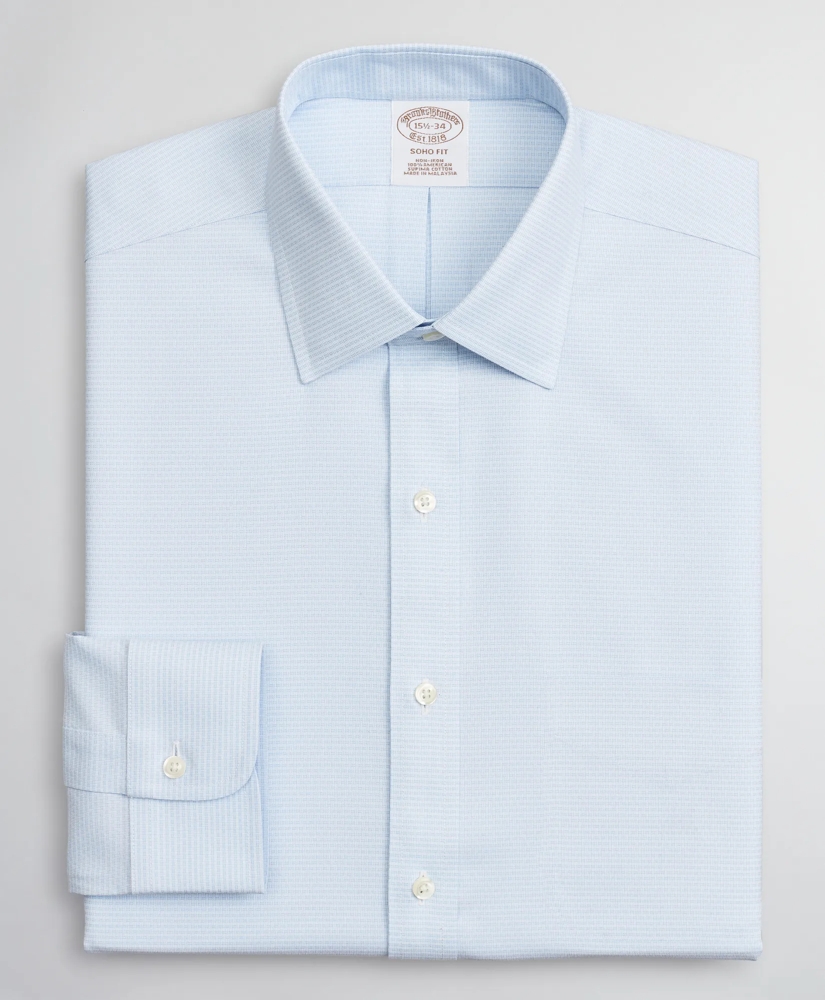 Soho Extra-Slim-Fit Dress Shirt, Non-Iron Dobby Ainsley, image 4