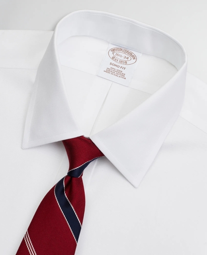 Soho Extra-Slim-Fit Dress Shirt, Non-Iron Dobby Ainsley, image 2