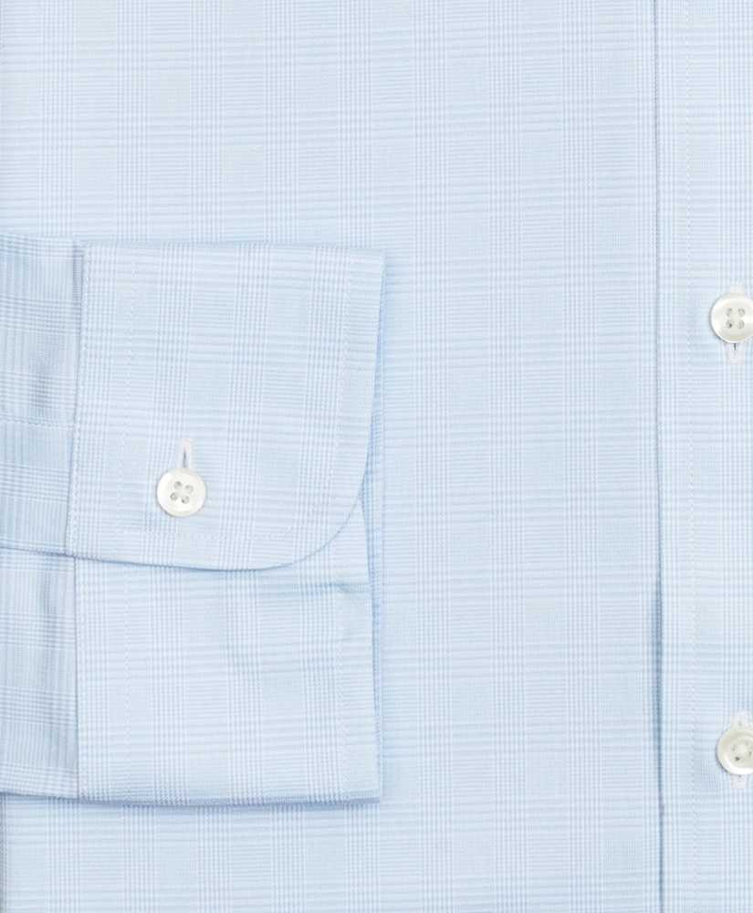 Milano Slim-Fit Dress Shirt, Performance Non-Iron with COOLMAX®, Button-Down Collar Twill Check, image 3