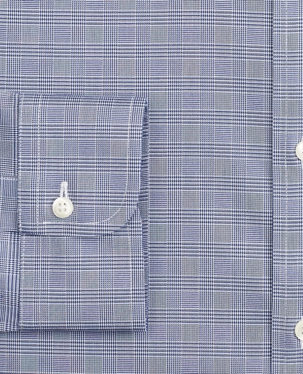 Milano Slim-Fit Dress Shirt, Performance Non-Iron with COOLMAX&reg;, Button-Down Collar Twill Check, image 3
