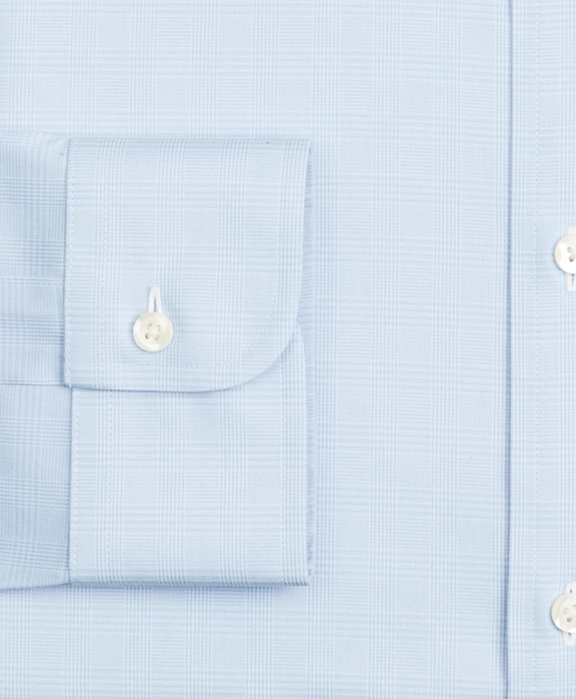 Milano Slim-Fit Dress Shirt, Performance Non-Iron with COOLMAX®, Ainsley Collar Twill Check, image 3