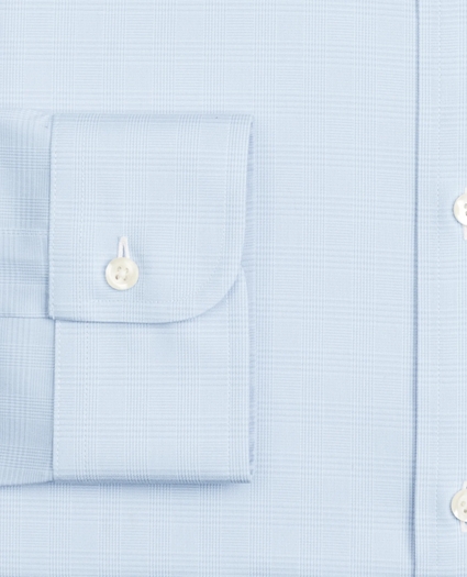 Milano Slim-Fit Dress Shirt, Performance Non-Iron with COOLMAX®, Ainsley Collar Twill Check, image 3