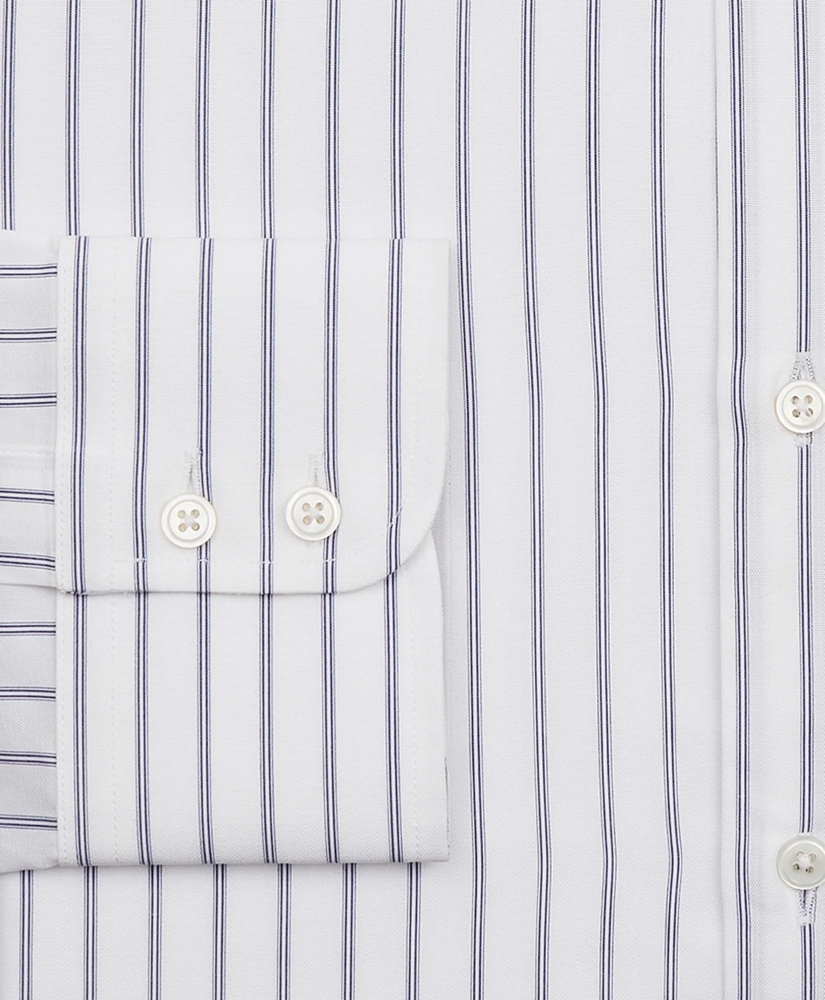 Luxury Collection Milano Slim-Fit Dress Shirt, Franklin Spread Collar Micro-Outline Stripe, image 3